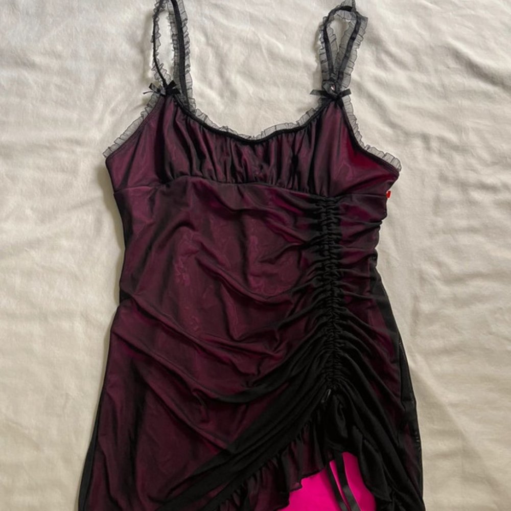 Dolls kill current mood mini dress